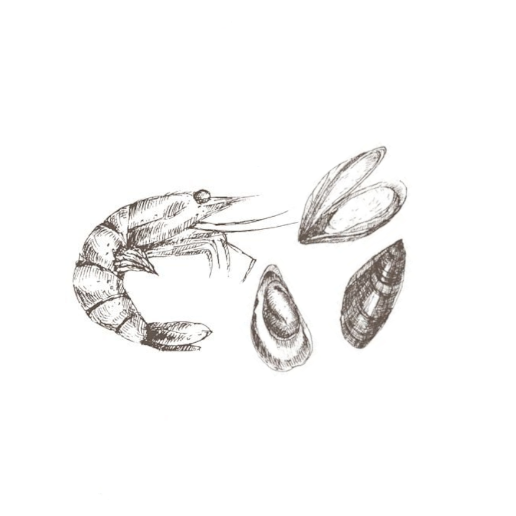 cozarelle spaghetti alla buzara